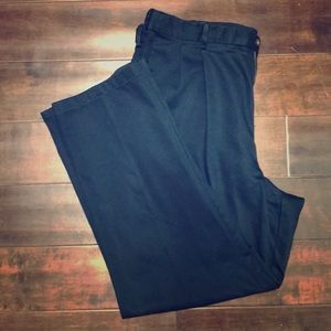 Navy Haggar men’s chino pants - 38x29